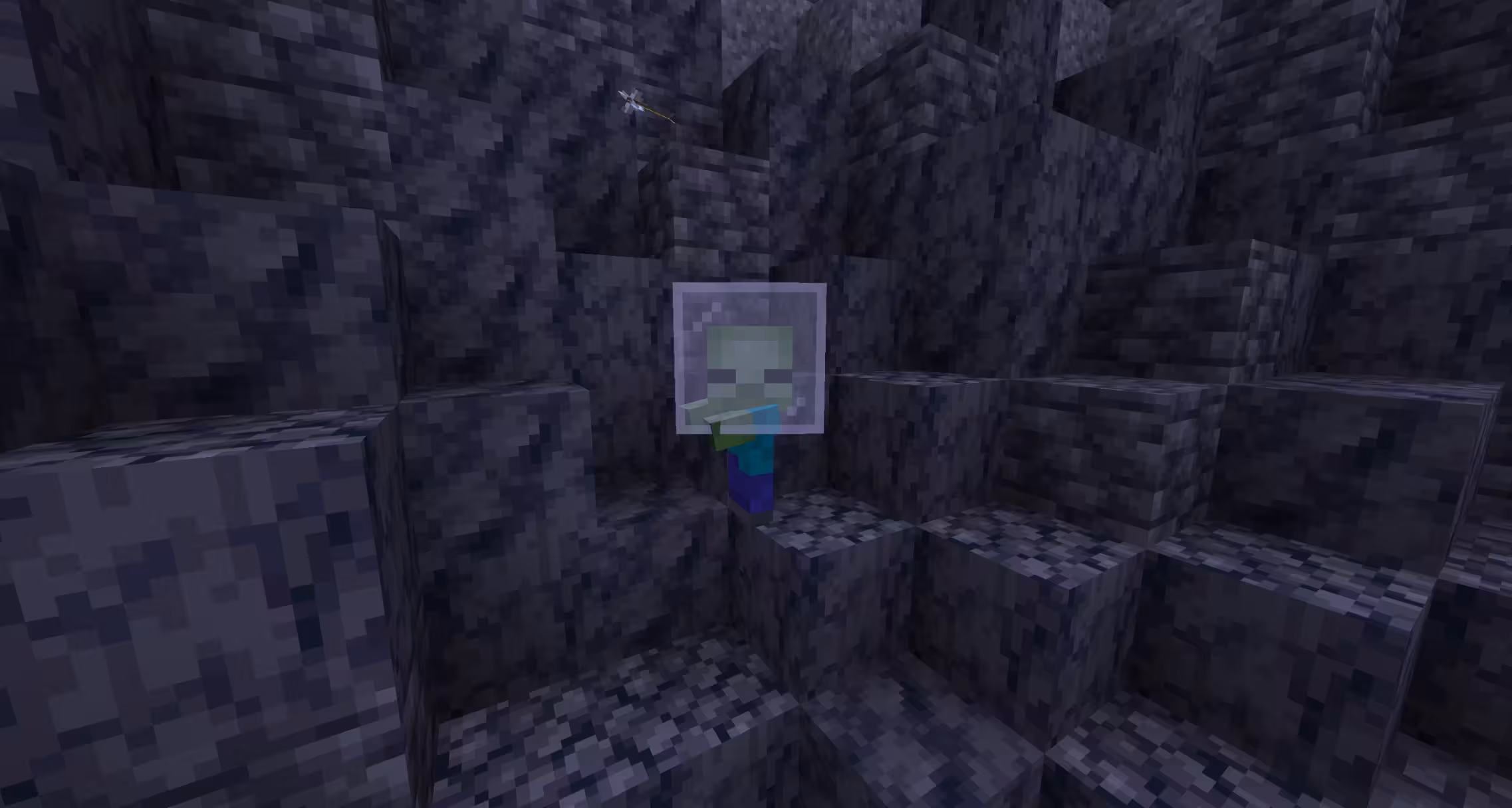 cute minecraft baby space zombie
